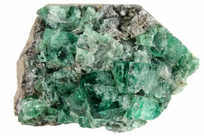 Fluorite Crystal Cluster - Rogerley Mine #132978